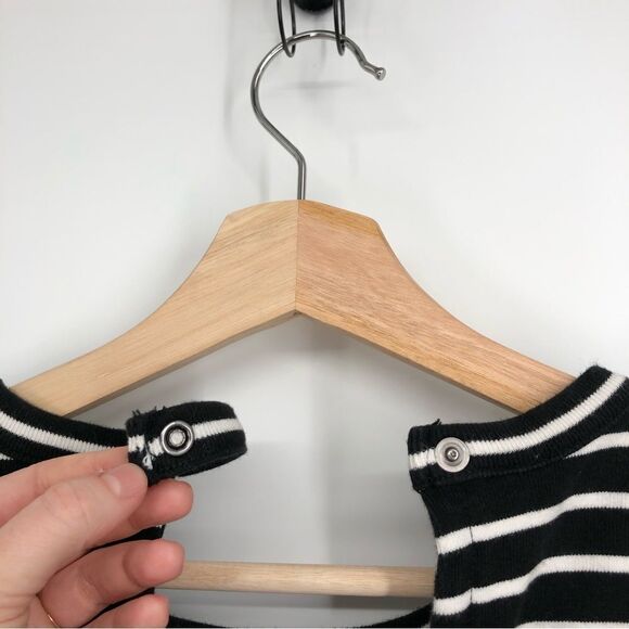 MADEWELL Striped Keyhole Back Mini Dress Size Small - Picture 8 of 10